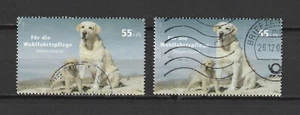 2x Haustiere Hunde Bund Deutschland BRD 2007 Mi-Nr. 2632, gestempelt - Bild 1 von 1
