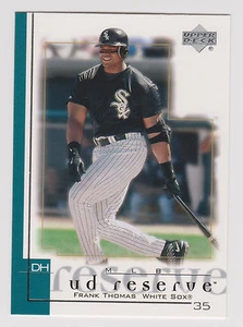 2001 Upper Deck UD Reserve Frank Thomas Chicago White Sox #73 - Picture 1 of 1