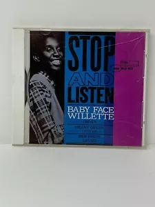 BABY FACE WILLETTE - Stop & Listen - CD - RARE - Picture 1 of 4