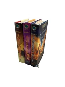 The Kane Chronicles Rick Riordan 1st Edition Complete Books 1 2 3 Hardcover Set - Picture 1 of 5