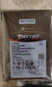 7.68T SAS 3.0 Solid State Drive XS7680SE70084 Nytro 3332 12Gb/s FW:001 STT007 - Picture 1 of 1