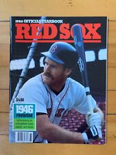 1986 Boston Red Sox Official Yearbook - RARE & VINTAGE MLB Souvenir