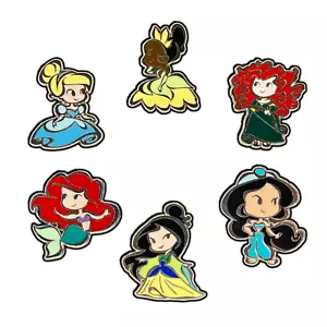 Princess Cutie set 6x spille Disney lotto sfuso Ariel Jasmine Mulan Cenerentola Tiana. - Foto 1 di 1