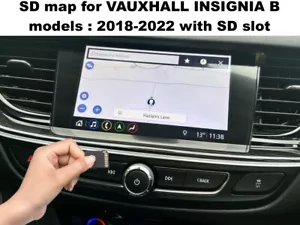 Vauxhall Insignia /models NAVI 2018-2022/ SD card map update 2020 - 39216066 - Picture 1 of 6