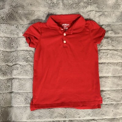 5T Osh Kosh B’Gosh Red Polo Shirt, Unisex - Image 1 of 4