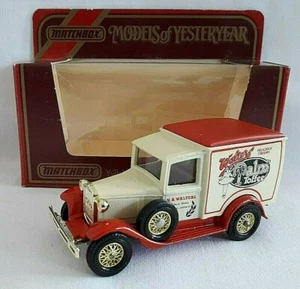 MATCHBOX YESTERYEAR Y21 1930 MODEL A FORD VAN PALM TOFFEE DIECAST BOXED  1:40  - Picture 1 of 3