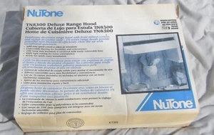 NEW Vtg 1990'S Nutone TN8330WH 30" Deluxe Range Hood Fan White DUCT Or NON-DUCT - Picture 1 of 15