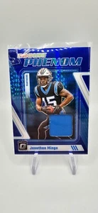 2023 Panini Donruss Optik Jonathan Mingo Rookie Phänomene Patch #RP-JM - Bild 1 von 2