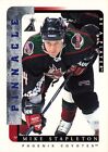 1996 Pinnacle Be a Player #92 Mike Stapleton Phoenix Coyotes