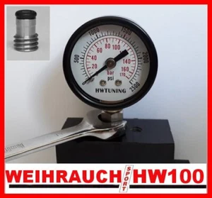 Regler Druckprüfgerät & verbessertes Prüfanschlussdichtungsset für WEIHRAUCH HW100 - Bild 1 von 10