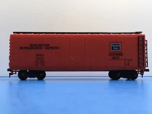 HO Scale "Burlington Refrigerator Express" 40' Box Car BREX #67170 / AHM / #6 - Bild 1 von 12