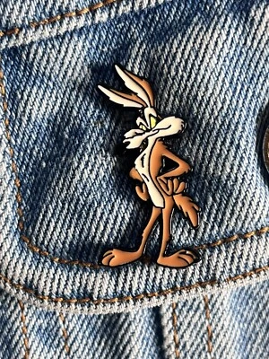 Looney Tunes - Wile E Coyote Enamel Pin - Excellent Condition - Image 1 of 4
