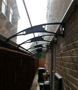 CANOFIX 1000x9000mm Hágalo Usted Mismo Puerta Toldo Policarbonato Voladizo Porche Patio Pasarela - Imagen 1 de 14