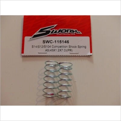 Shock Damper SpringA5 #SWC-115146 (RC-WillPower) Sworkz S14-2 - Image 1 of 2
