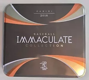 2018 PANINI IMMACULATE COLLECTION BASEBALL EMPTY TIN / BOX NO CARDS - Bild 1 von 4