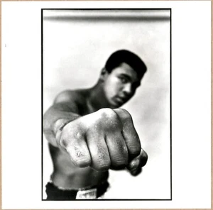 SIGNED - THOMAS HOEPKER MUHAMMAD ALI'S RIGHT FIST, 1966 LTD 6" x 6" MAGNUM PRINT - Picture 1 of 2
