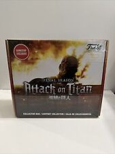 Attack on Titan Final Season Collector's Box GameStop Exclusive! IN HAND! SEALED