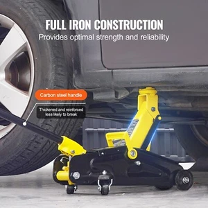 VEVOR Low Profile Floor Jack 2 Ton Heavy Duty Iron Hydraulic Racing Floor Jack H - Picture 1 of 7