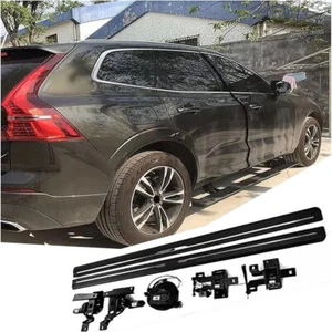 Black Power Deployable Electric Running Board Fits for Volvo XC60 2013-2017 - Picture 1 of 14