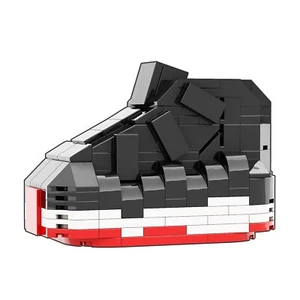 Kit de construcción de ladrillos deportivos interactivos artesanales versión pequeña | AJ11 Bred - Imagen 1 de 8