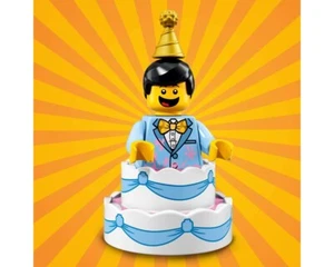 LEGO Series 18: minifigure ragazzo torta di compleanno - Foto 1 di 1