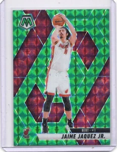 2024-25 Panini Mosaic- Elevate Jaime Jaquez Jr. #21 Green Mosaic Prizm (RC) Heat - Imagen 1 de 2
