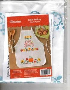 Neu in Verpackung!!HERRSCHNERS GESTEMPELT KREUZSTICH KLEINE TÜRKEI KINDERSCHÜRZE SET - Bild 1 von 2