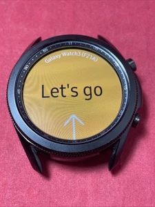 *COSÌ COM'È* Samsung Galaxy Watch 3 SM-R840 nero GPS 45 MM (schienale rotto) - Foto 1 di 3