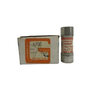 GOULD SHAWMUT AJT20 600VAC 20A (PKG OF 6) (WH/OR) NSMP - Picture 1 of 4