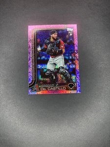 2025 Topps Series 1 Adrian Del Castillo Pink Holo Foil #226 Arizona RC - Picture 1 of 2