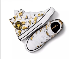 Zapatos de caña alta Converse Chuck Taylor All Star Construction Zone para niños grandes talla 3 - Imagen 1 de 4