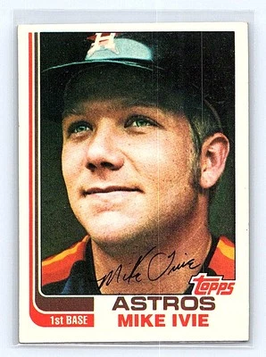 1982 Topps #734 Mike Ivie - Image 1 of 2