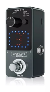 LEKATO Auto Looper Loop Guitar Effect Pedal 18 Minute Slot - Picture 1 of 3