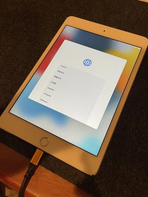 Apple iPad Mini 4 128GB   WiFi     silver - Image 1 of 3