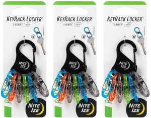 Nite Ize KeyRack Locker w/ Plastic S-Biners (3-Pack) - Picture 1 of 6