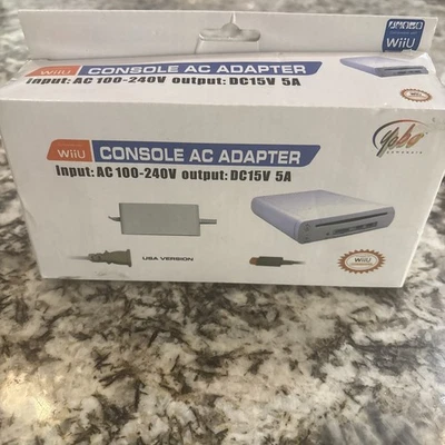 AC Adapter Power Supply Charger Cord Cable For Nintendo Wii U Console Yobo - Image 1 of 3