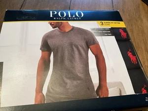 Polo Ralph Lauren Men’s Black Size Small Classic Fit Crew Neck Undershirts New - Picture 1 of 4