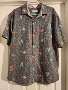 Tommy Bahama Shirt Mens XL Button Up Short Sleeve Hawaiian - Picture 1 of 6