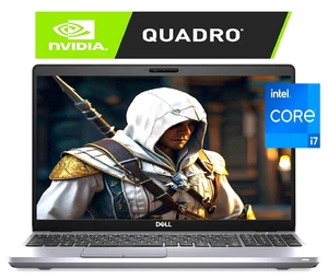 15.6 DELL Gaming Laptop PC: Intel i7-10875H! Nvidia Quadro P620! Windows 11 Pro! - Picture 1 of 12