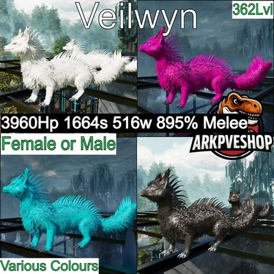 ASA PVE 🦖ARK Survival Ascended Veilwyn Lvl 362
