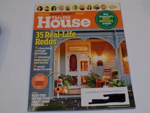This Old House Magazine Oct 2015 Real Life Redos Smart Homes Best Remodel Inside - Picture 1 of 1