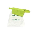 Bottega Veneta cassette beltbag bodybag lime yellow unisex waistbag w/storagebag