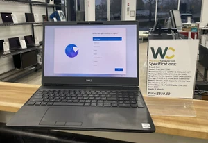Dell Precision 7550 Core i7 10875H 32GB DDR4, Nvidia Quadro T2000 512GB SSD 2020 - Imagen 1 de 7