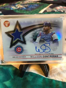 Willson Contreras Topps Prestine Slice of a Star Patch Auto - Picture 1 of 2