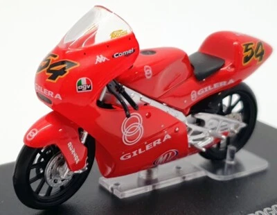 Altaya 1/24 Scale Model Motorcycle AL28015 - 2001 Gilera 125 Manuel Poggianli - Imagen 1 de 4