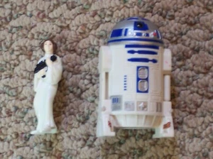 1996 Lucas Films Star Wars R2-D2 & Princess Leia Inside Figur - Bild 1 von 4