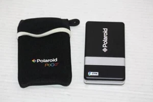 Polaroid PoGo Instant Mobile Thermal Printer Zink Zero Ink CZA-10011B BLACK - Picture 1 of 8