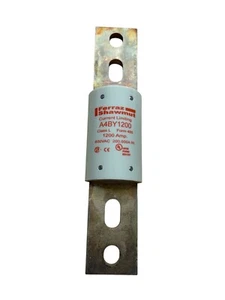 Ferraz Shawmut A4BY1200 Fuse 1200 Amp 600VAC Class L Form 480 Current Limiting - Picture 1 of 7