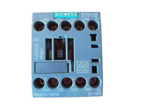 Siemens 3RH2131-1BF40 Contactor 110V Volt DC Coil 10A Amp - Picture 1 of 4
