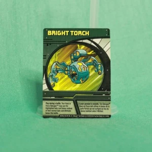 BAKUGAN Battle Brawler "BRIGHT TORCH" Card BA390a-AB-SM-GBL-43 43/48e (2008) - Picture 1 of 2